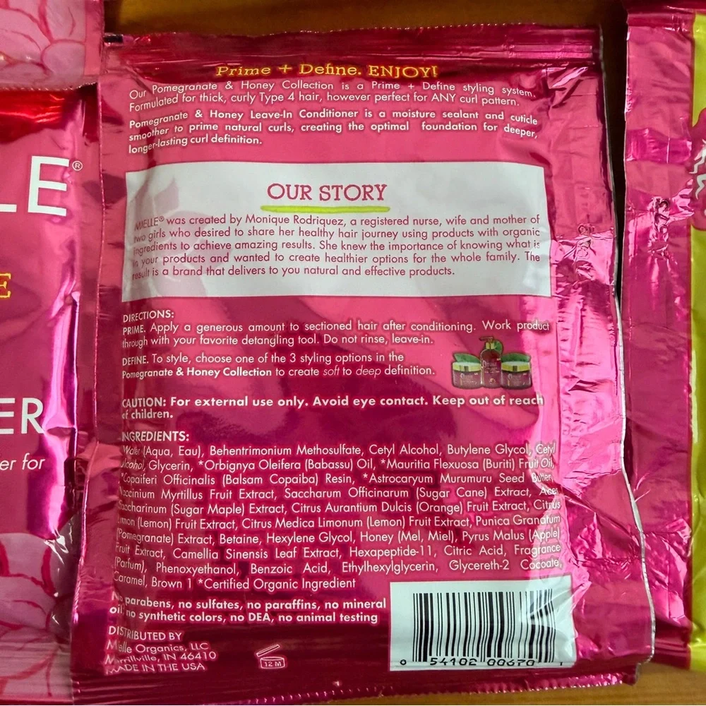 Mielle pomegranate & honey leave in conditioner lot‎ 7